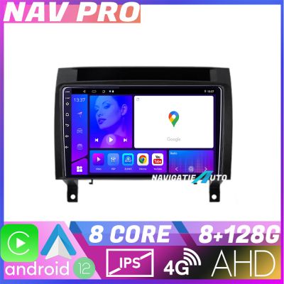 Navigatie Mercedes SLK 2004 2011 KIT SLK EDOTEC-LITE Android Ecran 720P Octa Core 8 128 Carplay