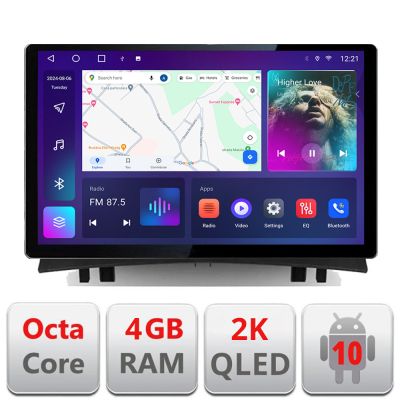 Navigatie dedicata Renault Megane 2 N-098 Edonav ecran 13" 2K 4+32 Android Waze USB Navigatie 4G 360 Toslink Youtube Radio KIT