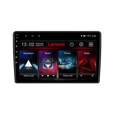 Navigatie Fiat BRAVO 2007-2014 Lenovo Kit-BRAVO 8 core QLED 2K 4+64 360 Android Waze USB Navigatie Internet Youtube Radio
