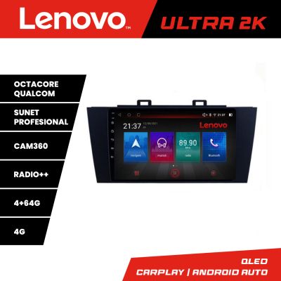 Navigatie Subaru Outback 2014-2019 sau Subaru XV 2017-2018 Lenovo Kit-OUTBACK5 8 core QLED Qualcomm 4+64 360 Android Waze USB Navigatie Internet Youtube Radio