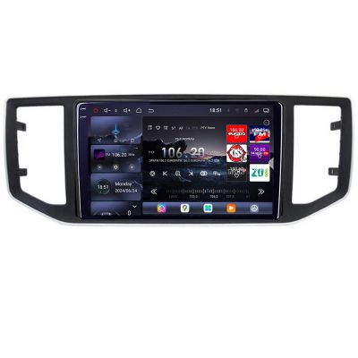 Navigatie vw crafter 2018- Edotec Kit-CRAFTER 8 core QLED 2K 12+256GB 360 Android Waze USB Navigatie Internet Youtube Radio