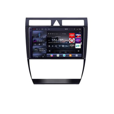 Navigatie Audi A6 C5 1997-2004  Edotec Kit-102 8 core QLED 2K 12+256GB 360 Android Waze USB Navigatie Internet Youtube Radio