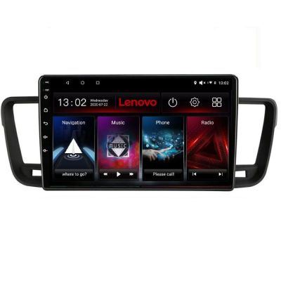 Navigatie Peugeot 508 Lenovo Kit-5637 8 core QLED 2K 8+256 360 Android Waze USB Navigatie Internet Youtube Radio