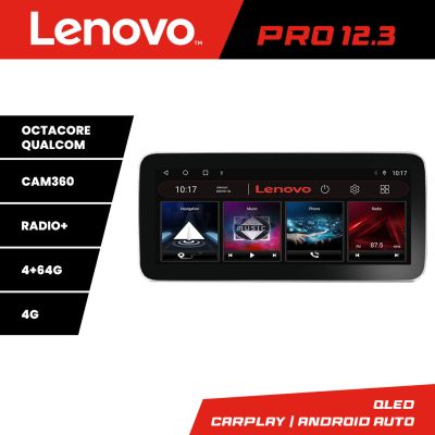 Navigatie Passat B5 1997-2004 Lenovo PRO 4+64 12.3 inch qled android 4G DSP gps internet  8Core
