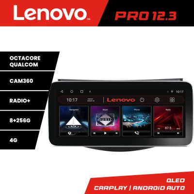 Navigatie Toyota RAV4 K-018 Lenovo PRO 8+256 12.3 inch qled android 4G DSP gps internet  8Core