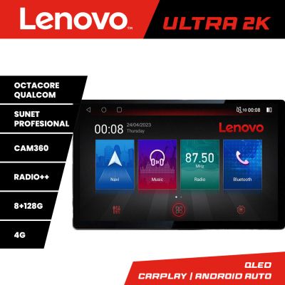 Navigatie Hyundai H350 2016- ecran 13" 2K 8+128 Android Waze USB Navigatie 4G 360 Toslink Youtube Radio kit-H3