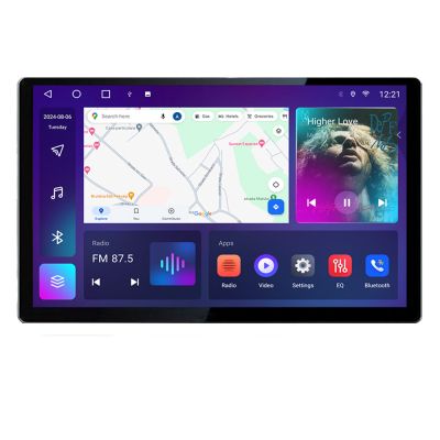 Navigatie dedicata Toyota Land Cruiser L100 2002-2008 N-L100 Edonav ecran 13" 2K 4+32 Android Waze USB Navigatie 4G 360 Toslin