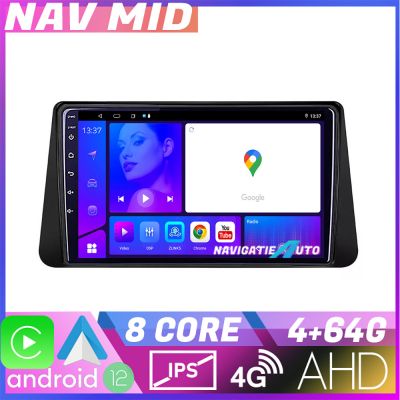 Navigatie Nissan Micra intre anii 2014 2019 EDOTEC-LITE Android Ecran 720P Octa Core 4 64 Carplay