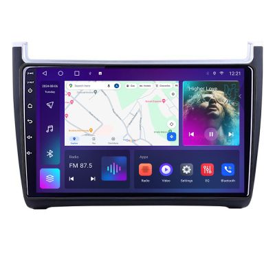 Navigatie VW Polo 2014- B-655 Android Ecran QLED octa core 4+64 carplay android auto KIT-655+EDT-E309V3