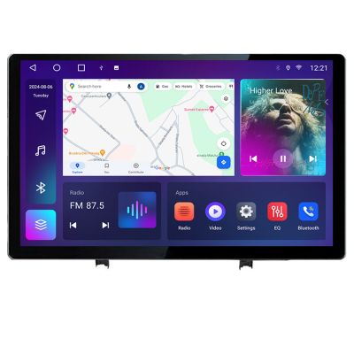 Navigatie dedicataRenault Clio 3 2005-2013 N-Clio3 Edonav ecran 13" 2K 4+32 Android Waze USB Navigatie 4G 360 Toslink Youtube