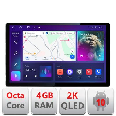 Navigatie dedicata Opel Astra H 2006-2015 Edonav ecran 13" 2K 4+32 Android Waze USB Navigatie 4G 360 Toslink Youtube Radio kit
