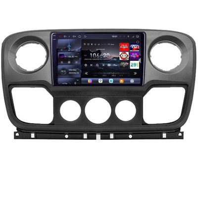 Navigatie Opel Movano, Renault Master 2010-2021 Android radio gps internet 8 core QLED 2K 12+256GB 360GB  Edotec