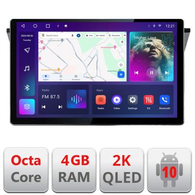 Navigatie dedicata VW Tiguan 2016- N-5883 Edonav ecran 13" 2K 4+32 Android Waze USB Navigatie 4G 360 Toslink Youtube Radio KIT