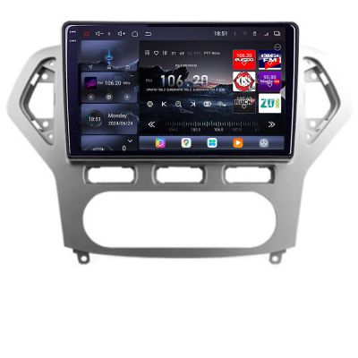 Navigatie Ford Mondeo 2006-2010 Edotec Kit-MONDEO-AC 8 core QLED 2K 12+256GB 360 Android Waze USB Navigatie Internet Youtube Radio
