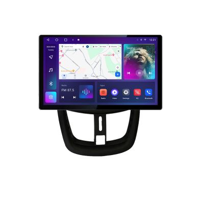 Navigatie dedicata Peugeot 207 N-PE01 Edonav ecran 13" 2K 4+32 Android Waze USB Navigatie 4G 360 Toslink Youtube Radio KIT-PE0