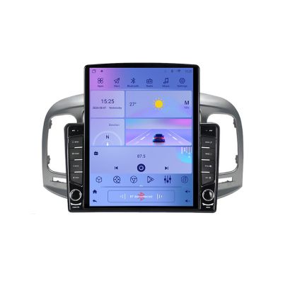 Navigatie Hyundai Accent 2006-2012 K-Accent ecran tip TESLA 9.7" cu Android Radio Bluetooth Internet GPS WIFI 2+32 DSP
