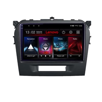 Navigatie Suzuki Grand Vitara 2016- Lenovo Kit-2265 cu Android Internet Radio GPS Bluetooth USB