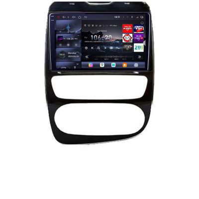 Navigatie Renault Clio 4 2012-2019 V2 Edotec Kit-468 8 core QLED 2K 12+256GB 360 Android Waze USB Navigatie Internet Youtube Radio