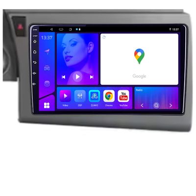 Navigatie Audi A6 C6 2004-2010 Octa Core EDOTEC-LITE Android Ecran 720P Octa Core 4+64 Carplay  Android auto