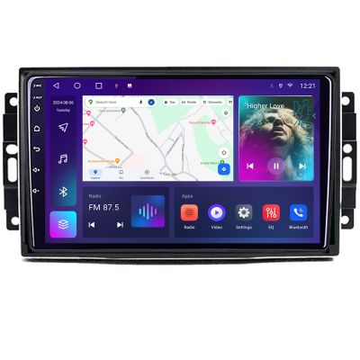Navigatie Chrysler Jeep B-202 Android Ecran QLED octa core 4+64 carplay android auto KIT-202+EDT-E310V3 v1