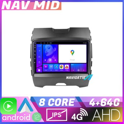 Navigatie Ford Edge 2015 2021 Highline KIT edge high EDOTEC-LITE Android Ecran 720P Octa Core 4 64 Carplay