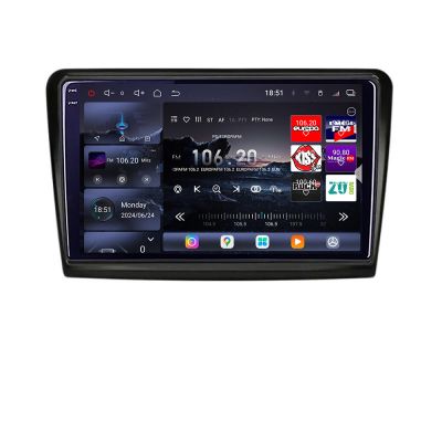 Navigatie Skoda Superb 2 2009-2015 Edotec Kit-SUPERB2 8 core QLED 2K 12+256GB 360 Android Waze USB Navigatie Internet Youtube Radio