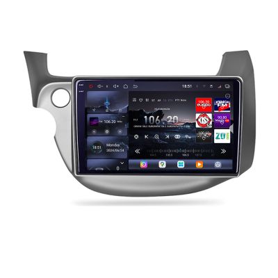 Navigatie Honda Fit 2008-2013 Android radio gps internet 8 core QLED 2K 12+256GB 360 Edotec