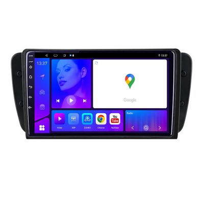 Navigatie Seat Ibiza 2008 2014 KIT 246 EDOTEC-LITE Android Ecran 720P Octa Core 4 64 Carplay