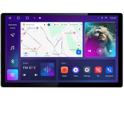 Navigatie dedicata Hummer H2  2008-2009 Edonav ecran 13" 2K 4+32 Android Waze USB Navigatie 4G 360 Toslink Youtube Radio KIT-H