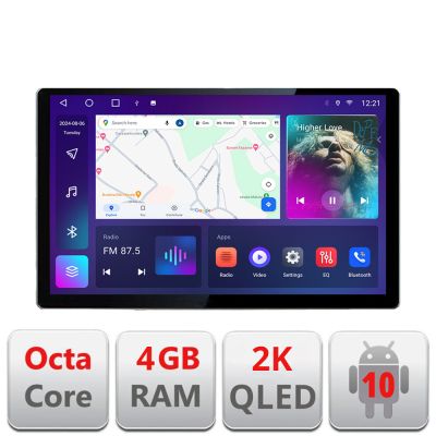 Navigatie dedicata Lexus RX 2003-2009 N- rx-03 Edonav ecran 13" 2K 4+32 Android Waze USB Navigatie 4G 360 Toslink Youtube Radi