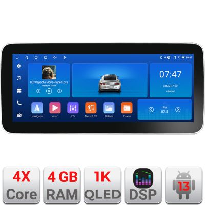 Navigatie Skoda Fabia 2 2009-2014 Edotec 4+64 12.3 inch Incell 1K android Wifi 5Ghz gps internet  Kit-fabia2