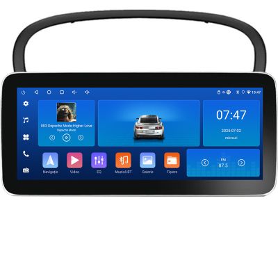 Navigatie Peugeot 607 Edotec 4+64 12.3 inch Incell 1K android Wifi 5Ghz gps internet  Kit-607
