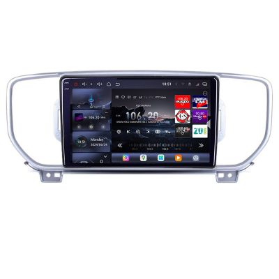 Navigatie Kia Sportage 2016-2018 Edotec Kit-567 8 core QLED 2K 12+256GB 360 Android Waze USB Navigatie Internet Youtube Radio