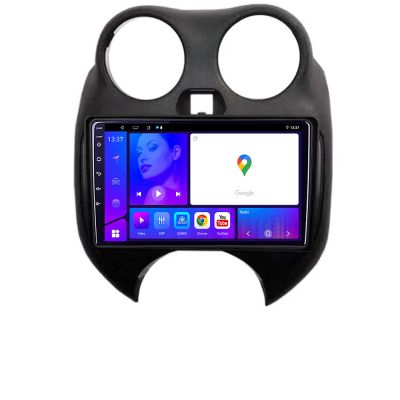 Navigatie Nissan Micra 2010 2014 EDOTEC-LITE Android Ecran 720P Octa Core 4 64 Carplay