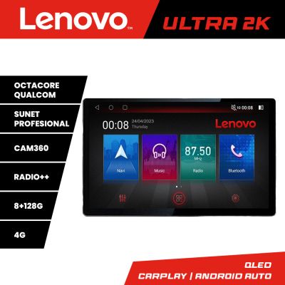 Navigatie Volvo XC90 N-173 ecran 13" 2K 8+128 Android Waze USB Navigatie 4G 360 Toslink Youtube Radio KIT-173+E