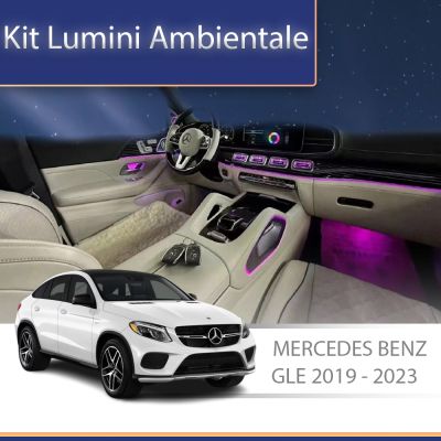Lumini ambientale Mercedes W167-02 2019-2023 dedicat ventilatoare iluminate control telefon sau sistem original