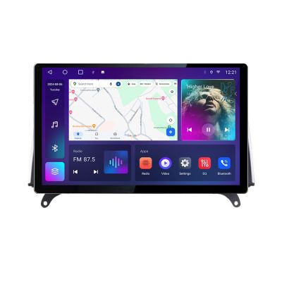 Navigatie dedicata BMW X5 X6 2009-2014 CIC Edonav ecran 13" 2K 4+32 Android Waze USB Navigatie 4G 360 Toslink Youtube Radio KI