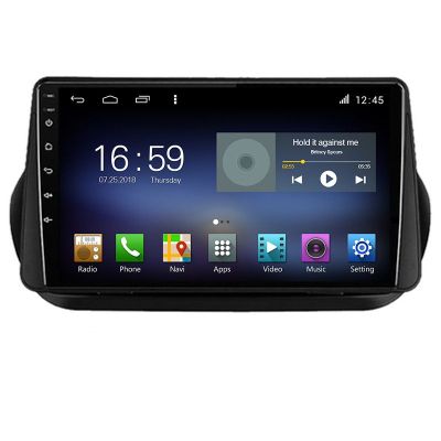 Navigatie Peugeot Bipper, CitroenNemo, Fiat Qubo 2008-2017 Android radio gps internet Lenovo Octa Core 8+128 LTE Kit-bipper+EDT-E610 v2