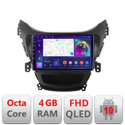 Navigatie Hyundai Elantra 2011-2013 B-092 Android Ecran QLED octa core 4+64 carplay android auto KIT-092+EDT-E309V3