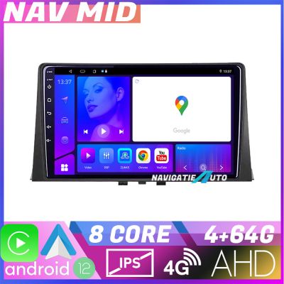 Navigatie Citroen Berlingo 2019 2021 KIT berlingo18 EDOTEC-LITE Android Ecran 720P Octa Core 4 64 Carplay v3