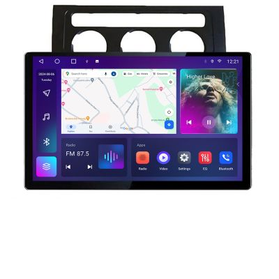 Navigatie dedicata VW Touran 2003-2009 clima automata N-touran2 Edonav ecran 13" 2K 4+32 Android Waze USB Navigatie 4G 360 Tos