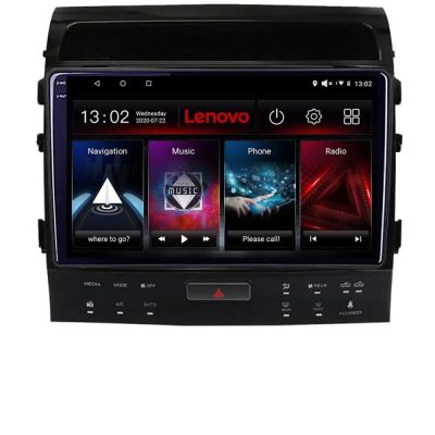 Navigatie Toyota Landcruiser 200 V8 2007-2015 cu navi si 360 Android radio gps internet 8 core QLED 2K 8+256 360 Lenovo