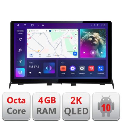 Navigatie dedicata Land Rover Freelander 2007-2015 Edonav ecran 13" 2K 4+32 Android Waze USB Navigatie 4G 360 Toslink Youtube