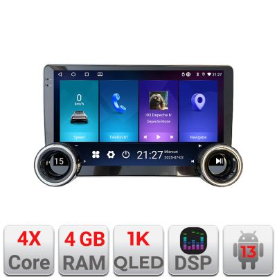 Navigatie Renault Traffic Opel Vivaro Nissan Primastar Edotec Incell 1K 10.5 inch  4+64 carplay android auto radio internet kit-traffic2+EDT-E211-RK+kit-traffic210-9