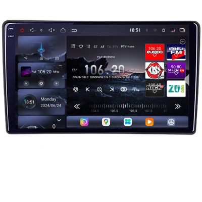 Navigatie Nissan X-Trail 2004-2007 Android radio gps internet 8 core QLED 2K 12+256GB 360 Edotec