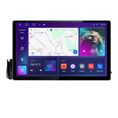 Navigatie dedicata Mazda 6 2018- N-MAZDA6-18 Edonav ecran 13" 2K 4+32 Android Waze USB Navigatie 4G 360 Toslink Youtube Radio