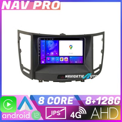 Navigatie Infinity FX intre anii 2009 2012 EDOTEC-LITE Android Ecran 720P Octa Core 8 128 Carplay