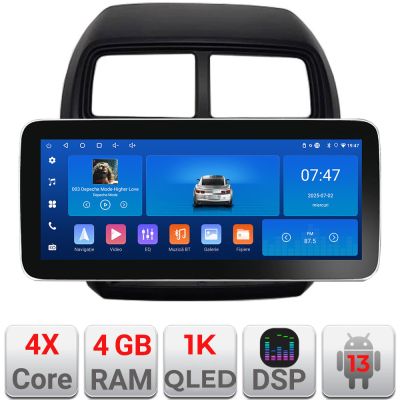 Navigatie MITSUBISHI ASX 2013-2017 K-026 Edotec 4+64 12.3 inch Incell 1K android Wifi 5Ghz gps internet