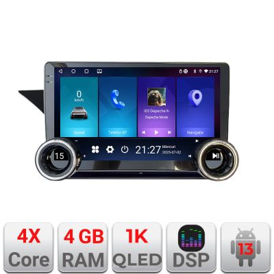 Navigatie Mercedes GLK NTG4 Kit-glKit-ntg4 Edotec  4+64 10.5 inch Incell 1K android Wifi 5Ghz gps internet