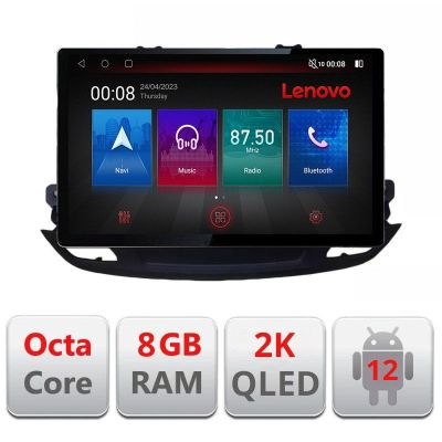 Navigatie Opel Insignia 2018- N-insignia19 ecran 13" 2K 8+128 Android Waze USB Navigatie 4G 360 Toslink Youtube